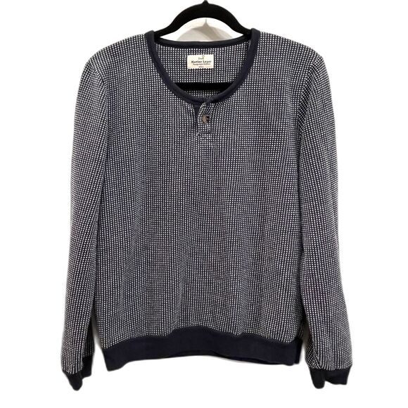 Marine Layer Gray Pullover Sweatshirt Sweater Tee Top  Mens Size Small - Picture 2 of 11